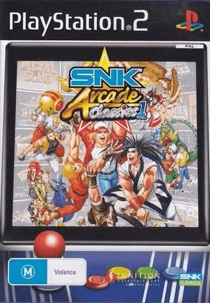 SNK Arcade Classics Volume 1 box art for Playstation 2